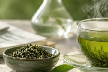 Bild zeigt Beitragsheader zum Thema: Grüner Tee als Antioxidantien-Booster