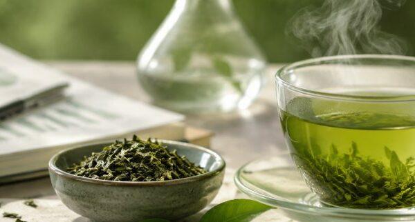 Bild zeigt Beitragsheader zum Thema: Grüner Tee als Antioxidantien-Booster